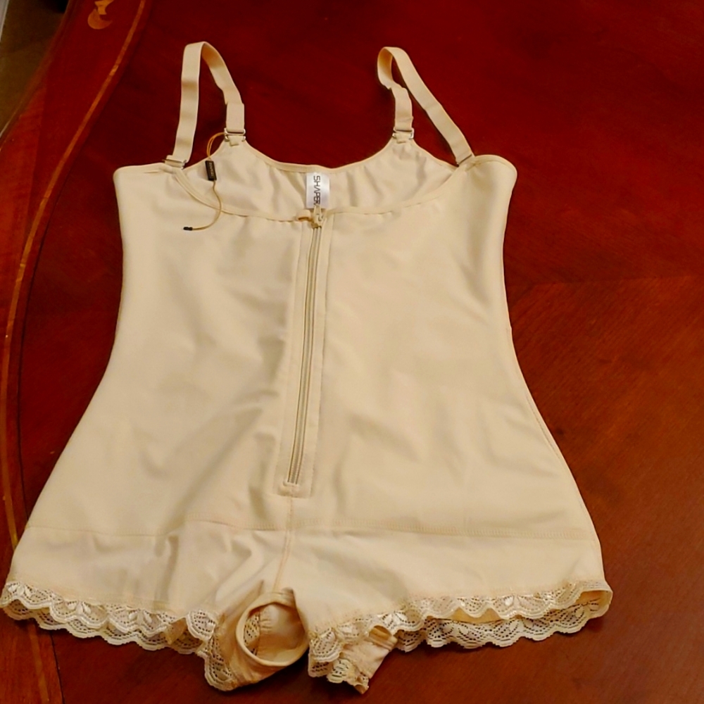 Shaperx Body Shaper Zip Front Size L